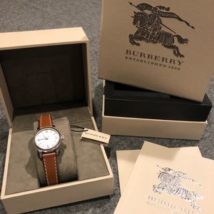 Burberry double wrap watch